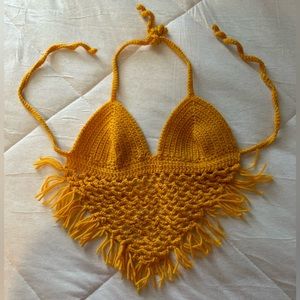 Handmade crocheted top !
